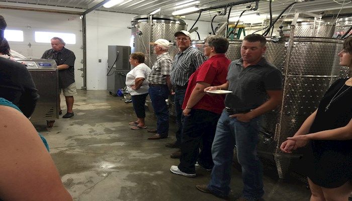 Wayne County Members at Dairy Tour
